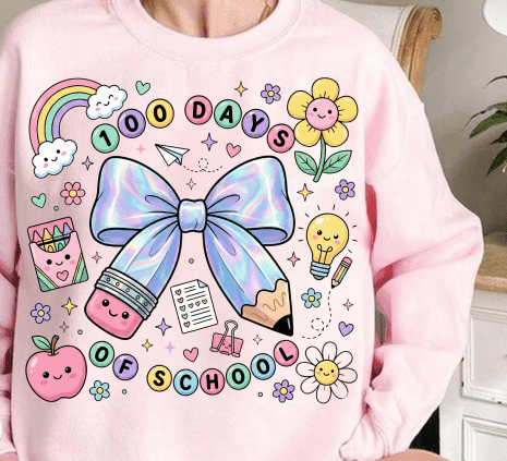 100 Days of School Bella + Canvas Kids SS T-Shirt - 931 Graphics